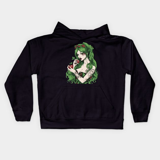 Fall of Man Kids Hoodie by animegirlnft